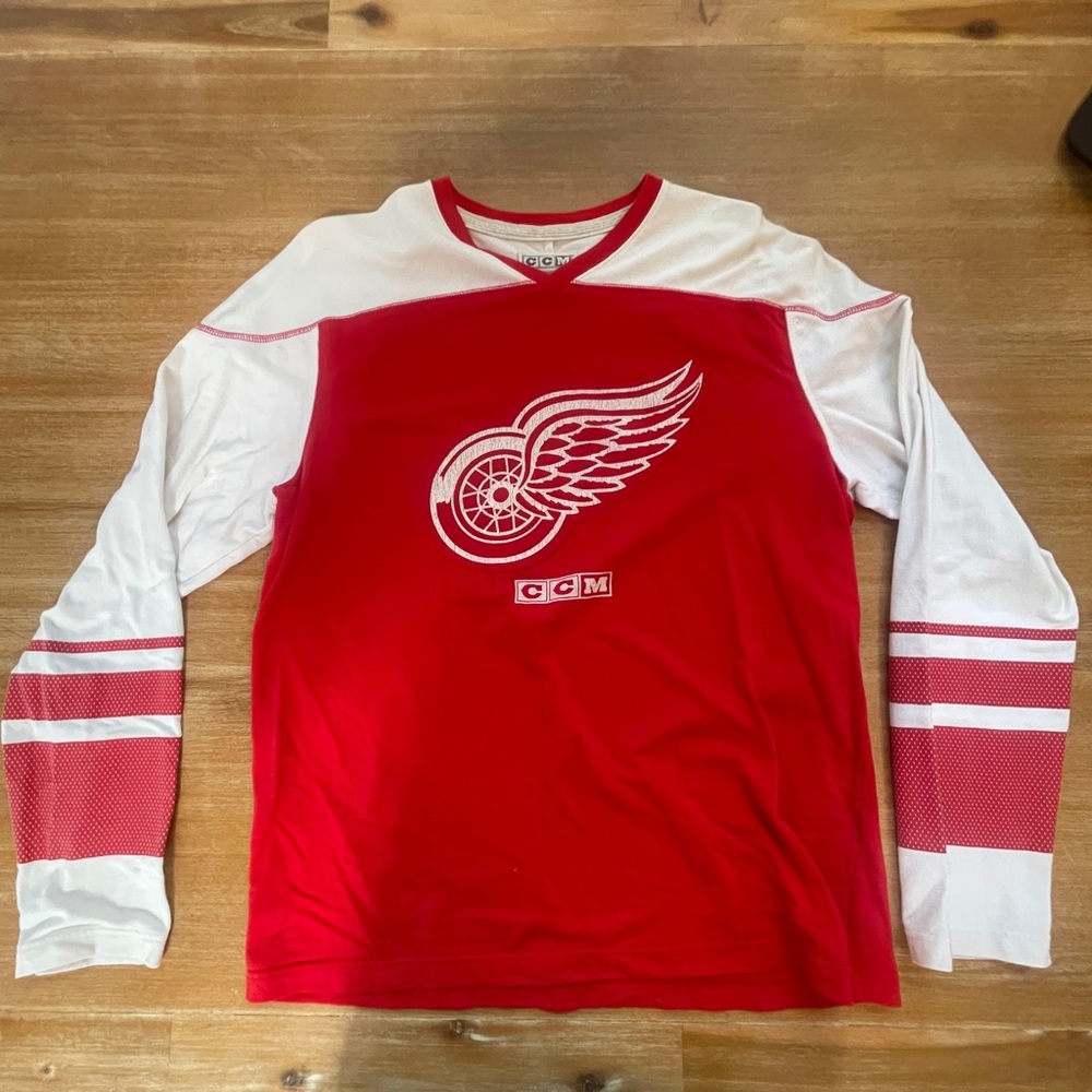 NHL RedWings Jersey Shirt